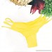 WorkTd Womens Cheeck Swimsuit Thong Bathing Suit Bikini Bottoms Beachwear Yellow B073NWQHV9